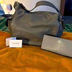 Coach purse and wallet